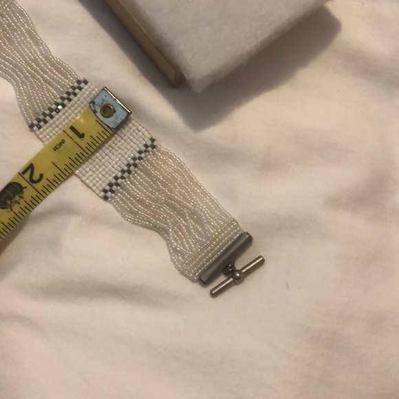 Miriam Salat Vtg. glass bead bracelet - Picture 5 of 8